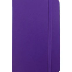 Subject Notebooks|JAM Paper Professional Notebooks, 4" x 6", Wide Ruled, 70 Sheets, Purple (340528851)