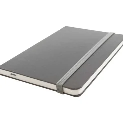 Notebooks|JAM Paper Professional Notebooks, 5.8" x 8.3", Wide Ruled, 70 Sheets, Gray/Silver (340528858)