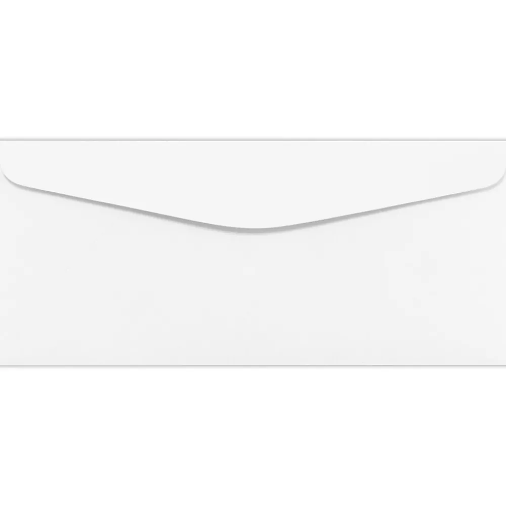 Outlet JAM Paper Self Seal #10 Business Envelopes, 4 1/8" x 9 1/2", White, 250/Pack (43687-250)