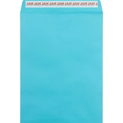 Discount JAM Paper Self Seal Catalog Envelope, 9" x 12", Blue, 100/Pack (188047509D)