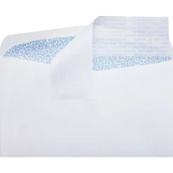 Best JAM Paper Self Seal Security Tinted #6 3/4 Business Envelopes, 3 5/8" x 6 1/2", White, 250/Pack (72634-250)