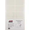 Sheet Protectors|JAM Paper ® Self-Adhesive Business Card Holders, 2 x 3 1/2, Clear, 30 Label Pockets/Pack (6187815065B)
