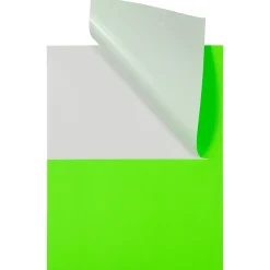 New JAM Paper Shipping Labels, Half Page, 5 1/2