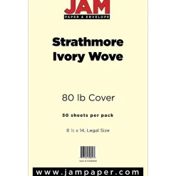 Card Stock*JAM Paper Strathmore 80 lb. Cardstock Paper, 8.5