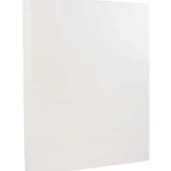 Card Stock*JAM Paper Strathmore 130 lb. Cardstock Paper, 8.5" x 11", Bright White, 125 Sheets/Ream (1196723B)