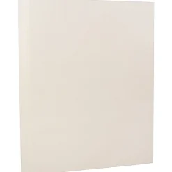 Card Stock*JAM Paper Strathmore 80 lb. Cardstock Paper, 8.5" x 11", Natural White, 50 Sheets/Pack (301115)
