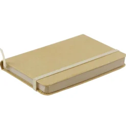 Notebooks|JAM Paper 1-Subject Pocket Notebook, 3.75" x 5.625", Narrow Ruled, 100 Sheets, Natural Kraft (340526603)