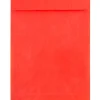 New JAM Paper Tear-Proof Open End Catalog Envelopes, 10" x 13", Red, 25/Pack (V021383)