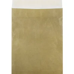 Clearance JAM Paper Tear-Proof Tyvek Open End Catalog Envelopes, Gold, 10" x 13", 25/Pack (V021378)