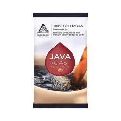 Java Roast Gourmet Colombian Ground Coffee with Bonus Filters, Medium Roast, 42/Carton (BHS50366)