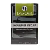 JavaOne Gourmet Decaf Coffee Freshpack, Light Roast, 84/Carton (JTC30216CT)