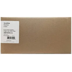 JavaOne Hazelnut Crème Coffee Freshpack, Light Roast, 84/Carton (JTC70506CT)