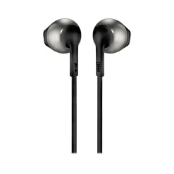 TUNE 205 Stereo Earbud Headphones, Black (T205BLKAM)<JBL Outlet