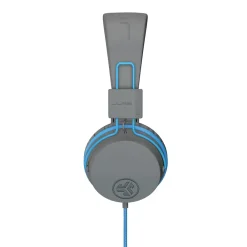JBuddies Studio On-Ear Kids Headphone,Gray/Blue (JKSTUDIO-GRYBLU-BOX)<JLab Online