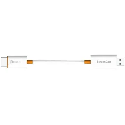 j5create 1.97' ScreenCast HDMI to USB-A Audio/Video Monitor Cable, Male to Male, White (JVAW56)