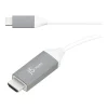 j5create 6' USB-C to HDMI Audio/Video Cable, Male to Male, Gray (JCC153G)