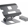 11.4" x 8.9" Aluminum Multi-Angle Dual-HDMI Docking Stand, Space Gray/Silver (JTS427)<j5create Outlet