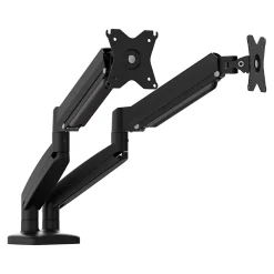 Hot j5create Adjustable Dual Monitor Arms, Up to 32", Black (JTSA102)