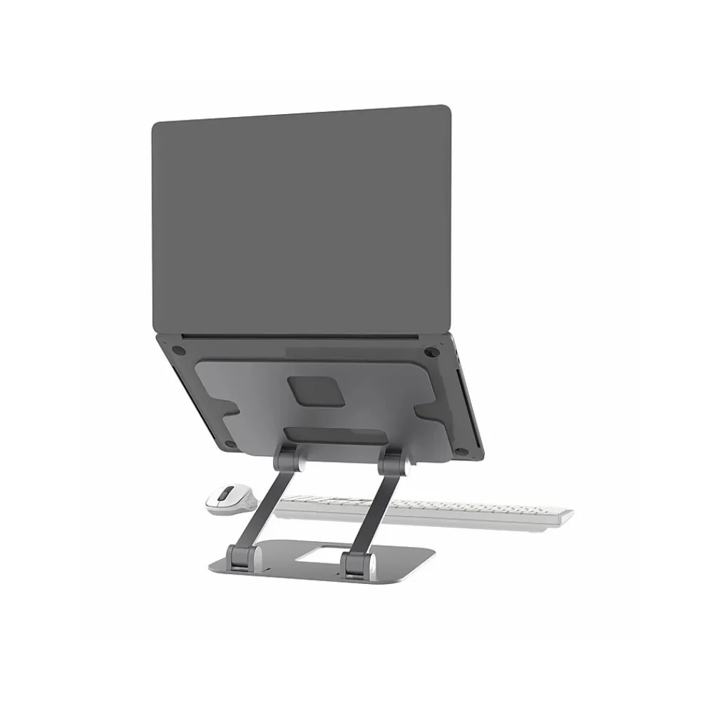 Aluminum Multi-Angle Laptop Stand for Up to 16" Laptops, 11.4" x 8.9", Space Gray (JTS127)<j5create Clearance