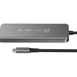 j5create 5-Port USB-C Hub, Space Gray (JCH453)