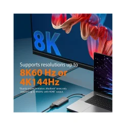 j5create 5-Port USB-C Hub, Space Gray (JCH453)