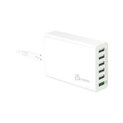 USB Adapter for Most Smartphones, White (JUP60)<j5create Outlet