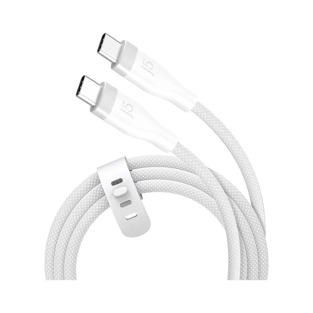 USB Type-C to USB Type-C Charging Cable, 5.9 ft., Pure White (JUCX18L18W)<j5create Online
