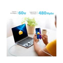 USB Type-C to USB Type-C Charging Cable, 5.9 ft., Pure White (JUCX18L18W)<j5create Online