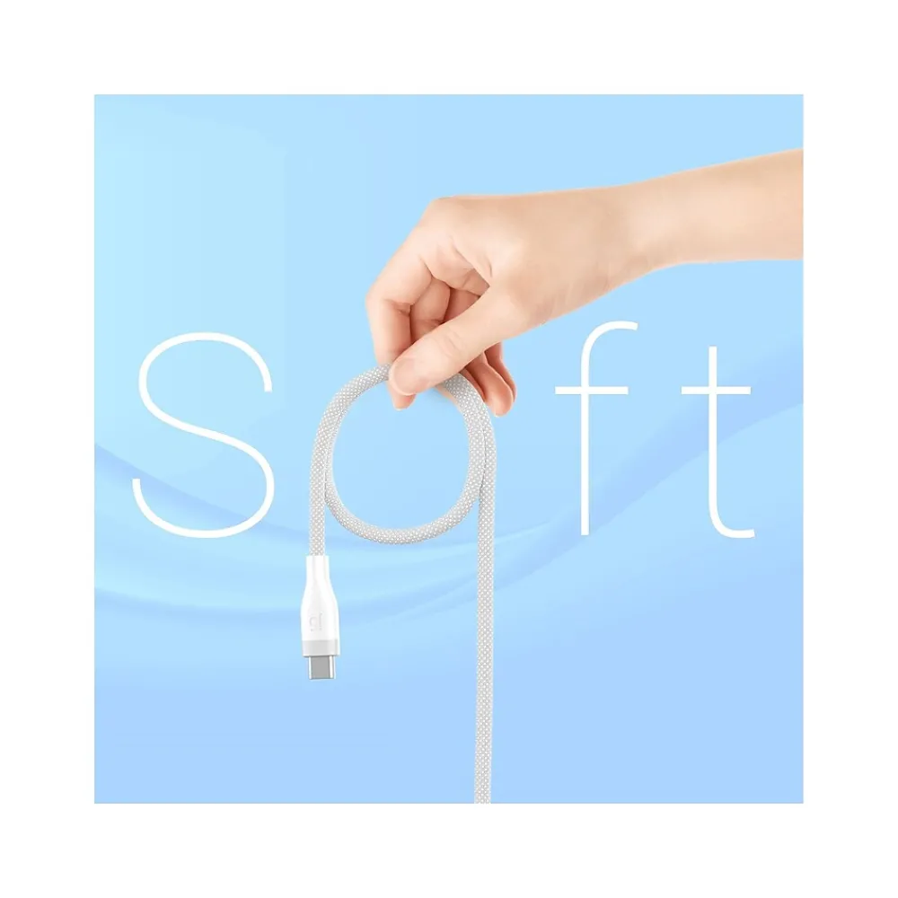 USB Type-C to USB Type-C Charging Cable, 5.9 ft., Pure White (JUCX18L18W)<j5create Online