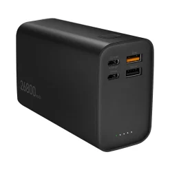 USB-A/USB-C Power Bank, 26800mAh, Black (JPB26465)<j5create Discount