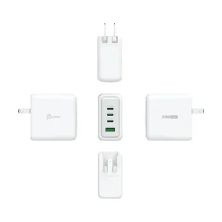 USB-C Wall Charger for Multiple Brands, Pure White (JUP4370V)<j5create New