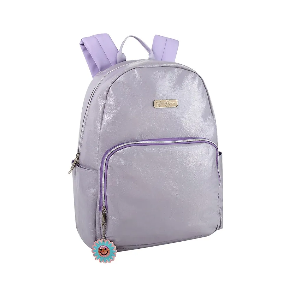 Jessica Simpson Laptop Backpack, Lavender (2149STA)