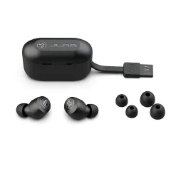 GO Air POP Wireless Earbuds Headphones, Bluetooth, Black (EBGAIRPOPRBLK124)<JLab Sale