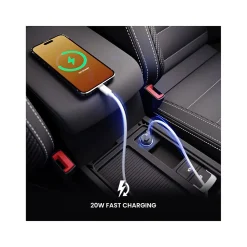PULSE 20 USB-C Car Charger, Black (J20WCCBL)<JOURNEY Hot