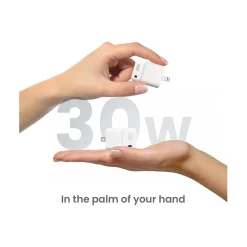 30W Universal USB Type-C Wall Charger, White (JWCG130WH)<JOURNEY Outlet