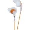 Gummy HA-EN10 Sport Earbuds, White<JVC Outlet