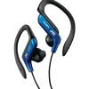 HA-EB75A Stereo Sport Style Ear-clip Headphone, Blue<JVC Outlet