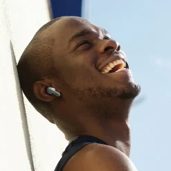 RIPTIDZ True Wireless Earbuds with Charging Case, Bluetooth, White (HAA9TW)<JVC Clearance