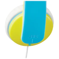Tinyphones Kids' Over-Ear Child-Safe Headphones, Blue/Yellow (HAKD7Y)<JVC New