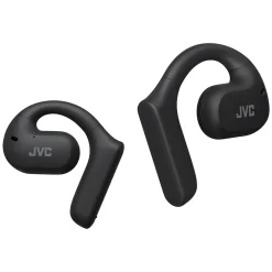 True Wireless Active Noise-Canceling Nearphones with Charging Case, Bluetooth, Black (HANP35TB)<JVC