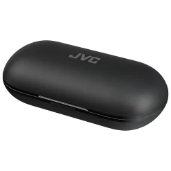 True Wireless Active Noise-Canceling Nearphones with Charging Case, Bluetooth, Black (HANP35TB)<JVC