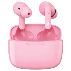 Ultra-Compact True Wireless Earbuds with Charging Case, Bluetooth, Pink (HAD5TP)<JVC Sale