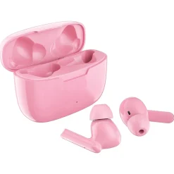Ultra-Compact True Wireless Earbuds with Charging Case, Bluetooth, Pink (HAD5TP)<JVC Sale