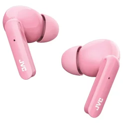Ultra-Compact True Wireless Earbuds with Charging Case, Bluetooth, Pink (HAD5TP)<JVC Sale