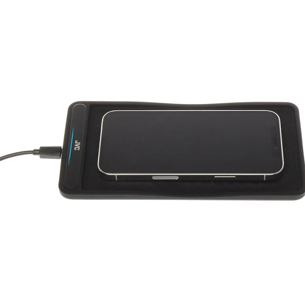 Wireless Qi Charger, 15-Watt, Black, (BHQCP1)<JVC Best