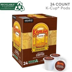 Kahlua Original Blend Coffee Keurig® K-Cup® Pods, Light Roast, 24/Box (PB4141)