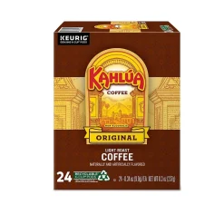 Kahlua Original Blend Coffee Keurig® K-Cup® Pods, Light Roast, 24/Box (PB4141)