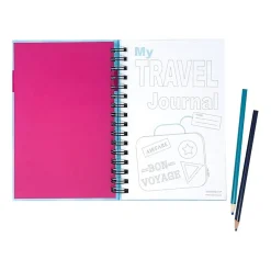 Journals|Kahootie Co. Travel Journal For Kids Hardcover Journal, 5.5