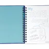Journals|Kahootie Co. Travel Journal For Kids Hardcover Journal, 5.5" x 8.5", Wide Ruled, Royal Blue, 60 Pages (TRAVB-H)