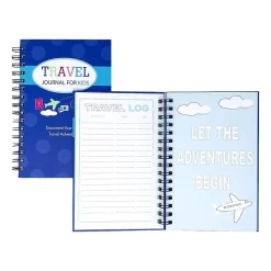 Journals|Kahootie Co. Travel Journal For Kids Hardcover Journal, 5.5